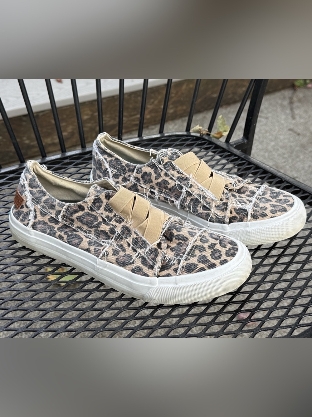 Blowfish Malibu Leopard Slip-On Sneaker Sneakers